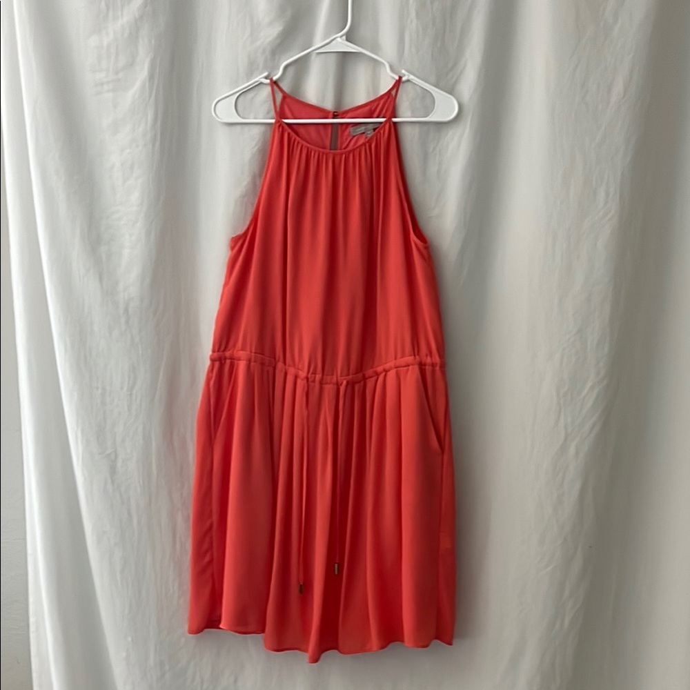 Banana Republic Vibrant Coral Dress